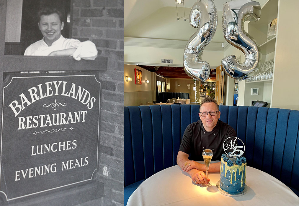 The Magic Mushroom Restaurant in Billericay, Essex celebrates its 25th Anniversary