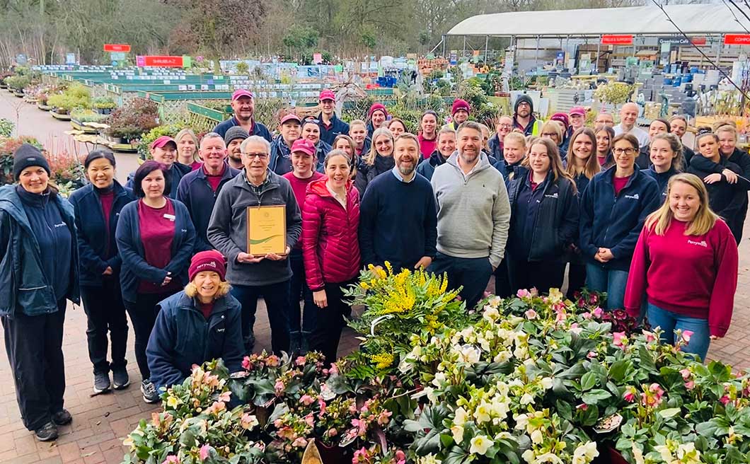 Perrywood Tiptree Named Number Three Garden Centre in the UK at National Conference