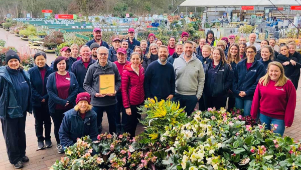 Perrywood Tiptree Named Number Three Garden Centre in the UK at National Conference
