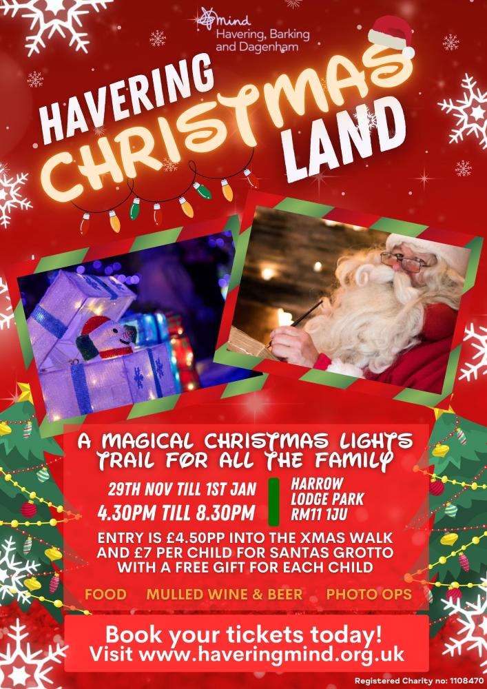 Havering Christmas Land 2023 Essex Tourist Guide