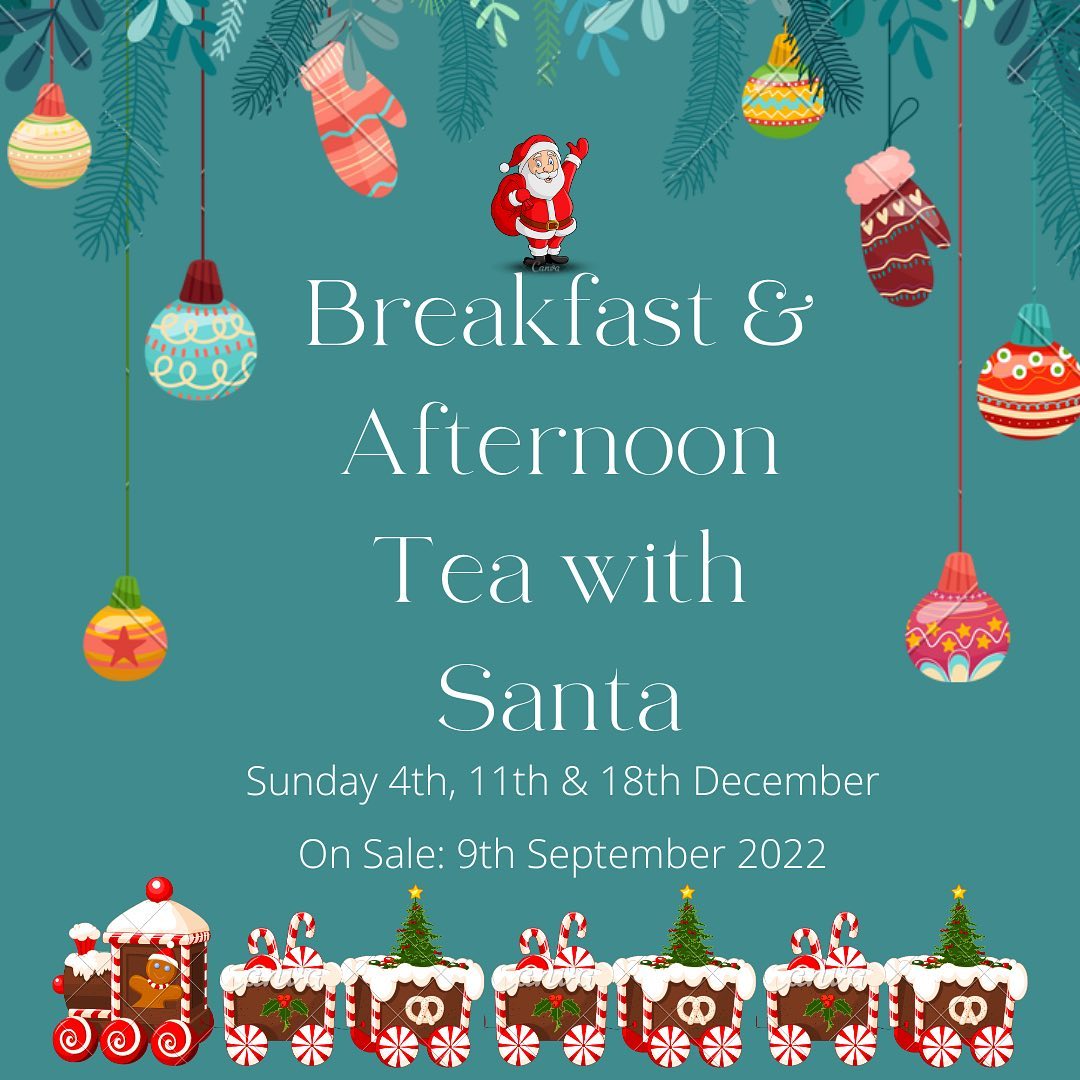 Breakfast & Afternoon Tea with Santa Essex Tourist Guide