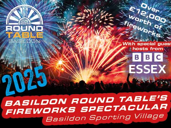 Basildon Round Table Fireworks Spectacular 2025