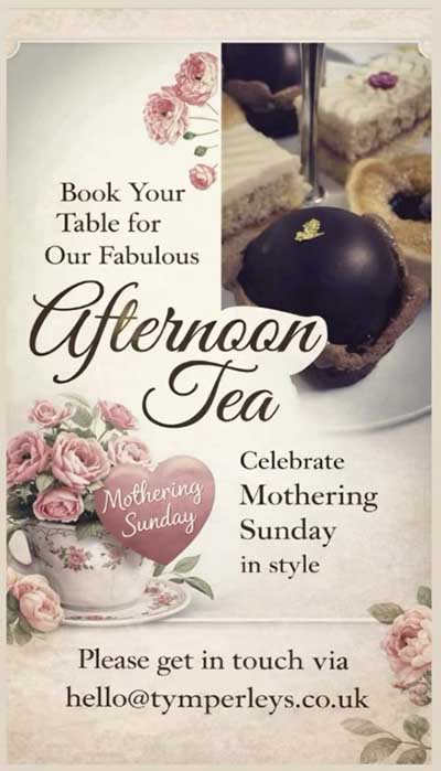 Mother's Day at Tymperleys