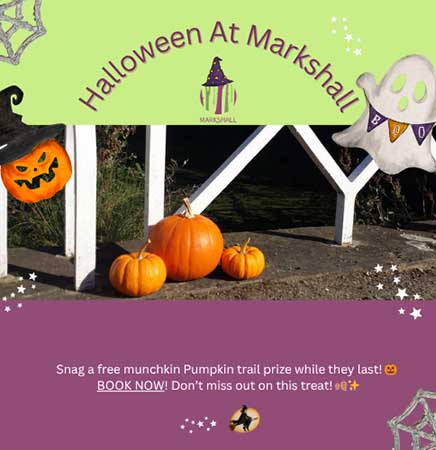 Halloween Trail at Markshall Estate