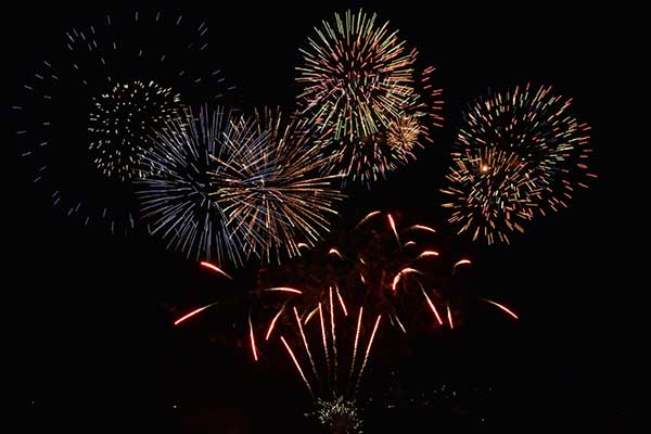 Langham Fireworks 2025