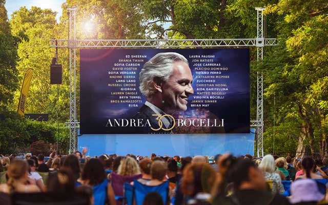 Adventure Cinema: Andrea Bocelli 30: The Celebration