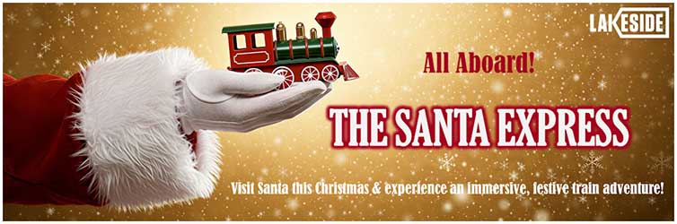 The Santa Express at Lakeside