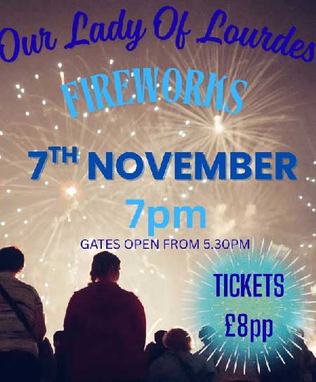 Our Lady of Lourdes Primary School Fireworks Night 2025