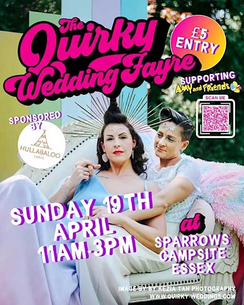 The Quirky Wedding Fayre at Sparrows Campsite
