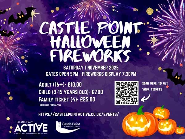 Castle Point Halloween Fireworks