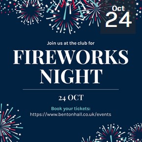 Benton Hall Fireworks Display