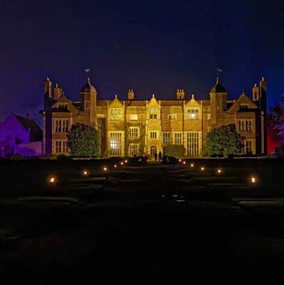 Kentwell’s Enchanting Gardens Lit By Night