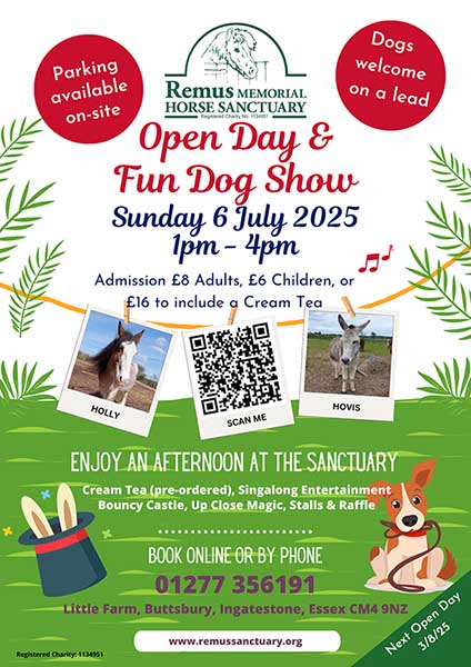 Open Day & Fun Dog Show at Remus Horse Sanctuary
