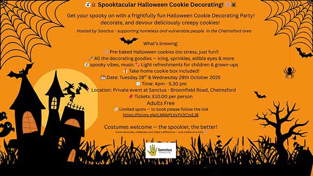 Halloween Cookie Decorating for Children