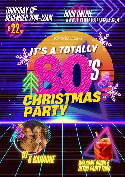 It's a Totally 80's Christmas!