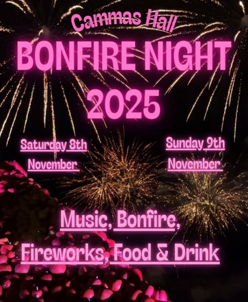 Cammas Hall Farm Fireworks and Bonfire Night