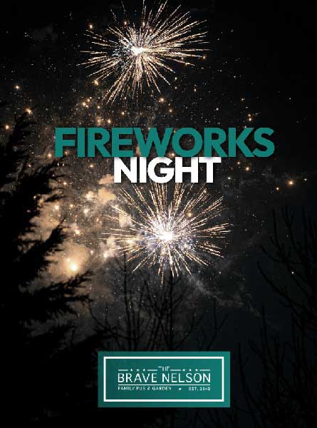 Family Fireworks Night at The Brave Nelson
