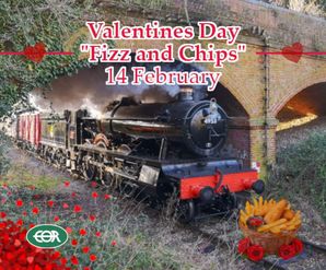 Valentines Day Fizz and Chips