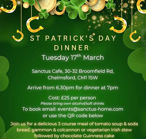 St Patrick's Day Dinner