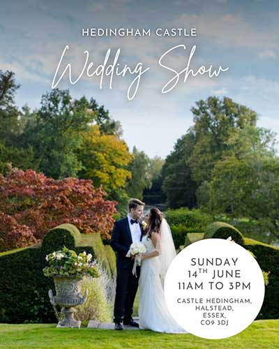 Summer Wedding Show at Hedingham Castle