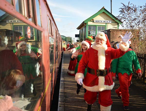 Santa Specials at Epping Ongar Railway