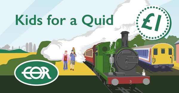 Kids for a Quid at Epping Ongar Railway